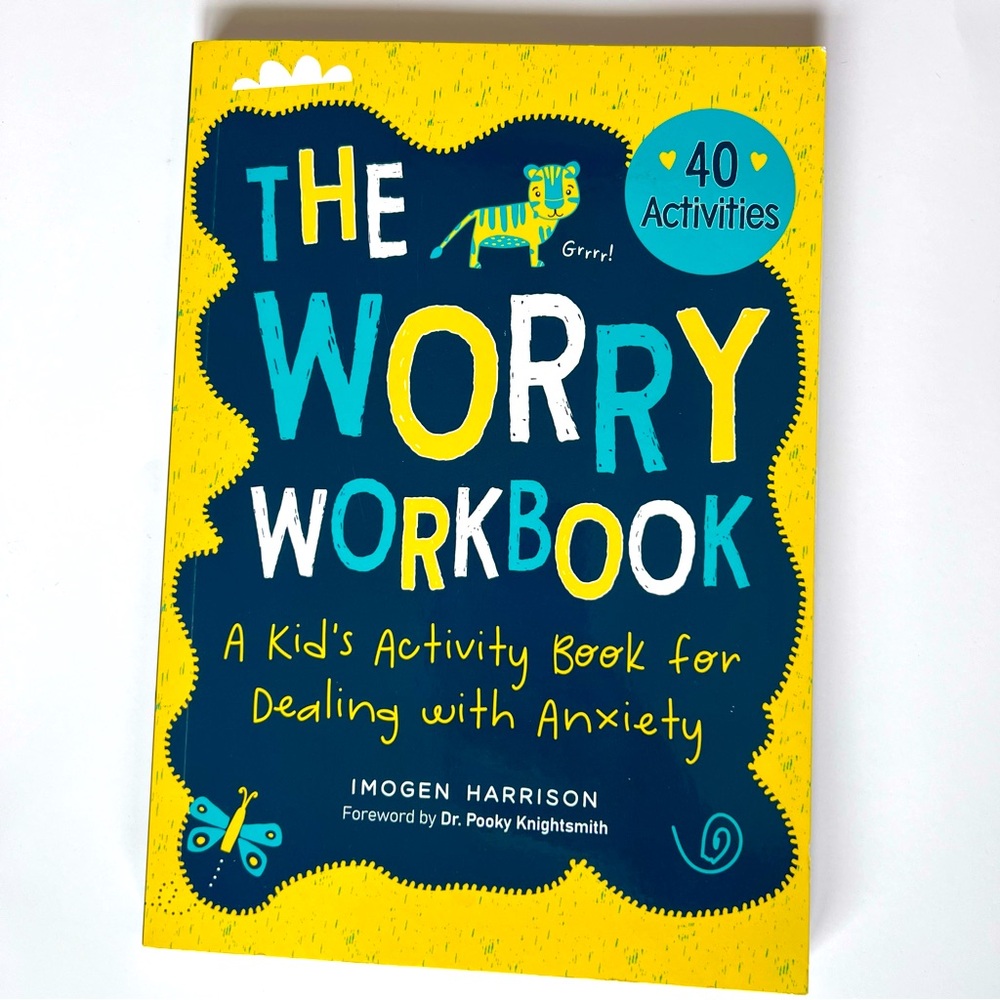 *3/$20* The Worry Workbook Kids Activity Book For Dealing With Anxiety Harrison